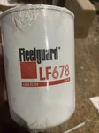 Fleetguard LF678 Spin On Lube Filter. Fixed Price $8.50.