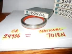 Chicago Rawhide 24906 (national 7018N) Trany Oil Seal = 2.5" X 3.256" .385". Fixed Price $19.99.