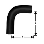 Fortpro Oil Filter Elbow Hose 1/4 I.d. Mack E6/E7/E-TECH/ASET Replaces. Fixed Price $8.75.