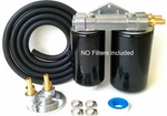 Ram Diesel 6.7L Dual Remote Bypass Engine Oil Kit With Hose No Filters. Fixed Price $222.06.