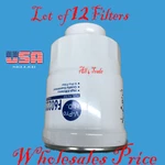 Lot 12 Fuel Filter For Diesel Engines Fits Chevrolet Dodge Gmc Isuzu Mitusbishi. Fixed Price $118.00.