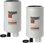(2) Genuine Fleetguard Fuel Filter With Water Separator FS19732. Fixed Price $76.95.