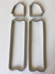 1967-1972 Chevy Gmc Truck Tail & Backup Lens Gaskets 1968 1969 1970 1971. Fixed Price $13.95.