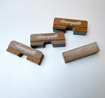 4X Brake Pads Campagnolo Record Sintered Shoes With Central Cutout. Fixed Price $71.10.