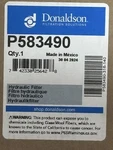 Donaldson P583490 Filter. Paccar J37-1004. J37-1007. Fixed Price $35.49.