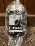 New Genuine Fleetguard FS19868 High Performance Fuel Filter Water Separator. Fixed Price $20.00.