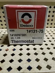 Nos Delco 131-75 Thermostat 10207381 180. Fixed Price $30.00.