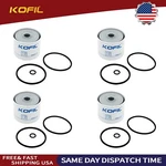 4X Fuel Filter Replaces Perkins 26561117, 26560017,WIX 33166. Fixed Price $21.00.