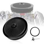 High Flow 14"X3" Round Air Cleaner Filter Kit Compatible With Gmc Chevy Ford .... Fixed Price $91.89.
