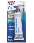 Permatex 80050 Clear Rtv Silicone Adhesive Sealant, 3 Oz. Fixed Price $8.70.