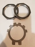 Rockwell 2.5 Ton Spindle Nut/lock Tab Single Hub Kit. Fixed Price $29.99.