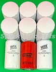 Lot Of 9 Engine Oil Filter Wix 57037 Baldwin BT7237 For Ic Corporation. Fixed Price $87.39.