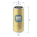 Ufi 27.804.00 Air Filter For Chevrolet,daf,deutz-fahr,iveco,man,mercedes-benz,re. Fixed Price $38.42.