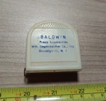 Vintage Baldwin Press Accessories Wm. Gegenheimer Co Brooklyn Ny Measuring Tape. Fixed Price $19.99.