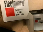 One Genuine Fleetguard Lube Filter LF3604. Fixed Price $11.02.