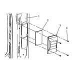 Freightliner Wst 5700 Hvac Duct Cover Fresh Air Inlet -- 25 SF522-000. Fixed Price $95.00.