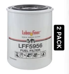 (2) Luber-finer LFF-5956 Fuel Filter, Spin-on Pack Brand New. Fixed Price $26.93.