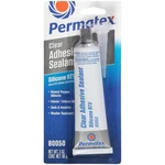 Permatex 80050 Clear Rtv Silicone Adhesive Sealant, 3 Oz. Fixed Price $14.99.