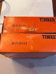 H715311 W/ H715336 New Timken Tapered Roller Bearing Pair. Fixed Price $200.00.
