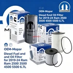 Mopar Oem 6.7L Cummins Fuel & Oil Filter Kit Ram 2500-5500 2019-24. Fixed Price $45.00.