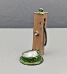 Vtg Britains Toy Water Well Hand Pump Cast Lead 2.5" Made England. Fixed Price $9.88.