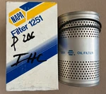 Vintage Napa 1251 Oil Filter Nos International Harvester Ihc Tractor. Fixed Price $29.99.