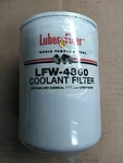 Luber-finer LFW4860 Coolant Filter 3/4"-20 Fits Fleetguard WF2015. Fixed Price $10.73.
