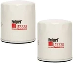 (2) LF3338 Fleetguard Lube Oil Filter, Cummins Onan 122-0645. Fixed Price $28.95.