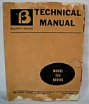 Vintage Baldwin Model 711 Organ Schematic Technical Service Manual Book Original. Fixed Price $19.99.