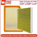 Cabin Engine Air Filter Fits For 2019-2025 Chevrolet Silverado, Tahoe, Suburban. Fixed Price $40.49.