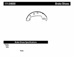 Rear Brake Shoe Set For Fiat 131 Brava 460RP Made In Usa - Ships Fast!. Fixed Price $44.99.