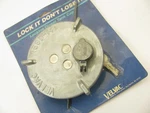 Velvac 601018-6 4-1/4" Locking Saddle Fuel Tank Filler Cap. Fixed Price $39.99.