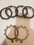 Rockwell 2.5 Ton Spindle Nut/lock Tab One Axle (2 Hub) Kit. Fixed Price $49.99.