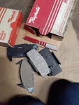 Disc Brake Pad Set 76-81 Chevette Acadian T1000 Front Raybestos PGD139. Fixed Price $15.00.